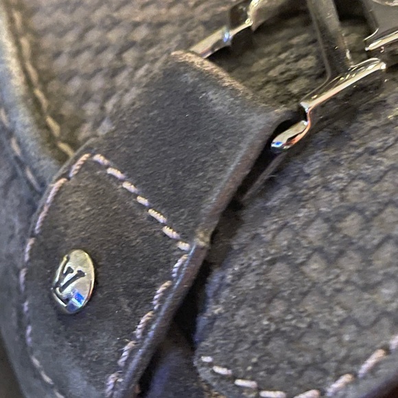 Louis Vuitton LV Buckle Black/Grey Mens Loafers - Picture 5 of 16